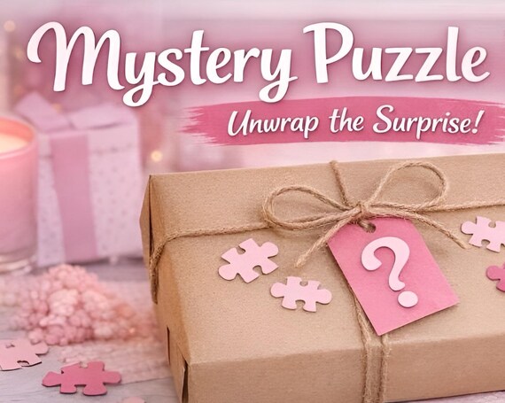 Mystery Puzzle Box | Surprise Jigsaw Puzzle | Relaxing Activity | Screen-Free Fun
