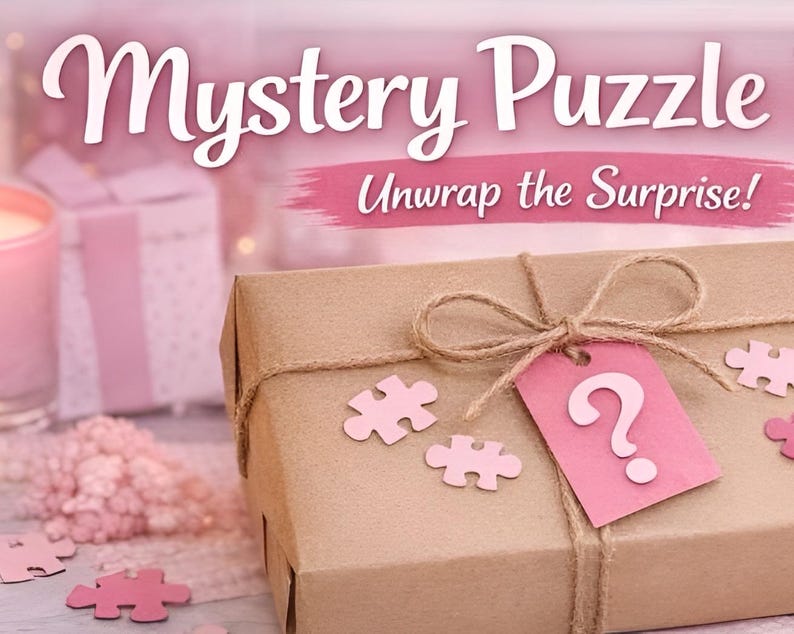 Mystery Puzzle Box | Surprise Jigsaw Puzzle | Relaxing Activity | Screen-Free Fun 画像 1