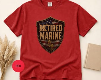 Tired Marine USMC T-shirt