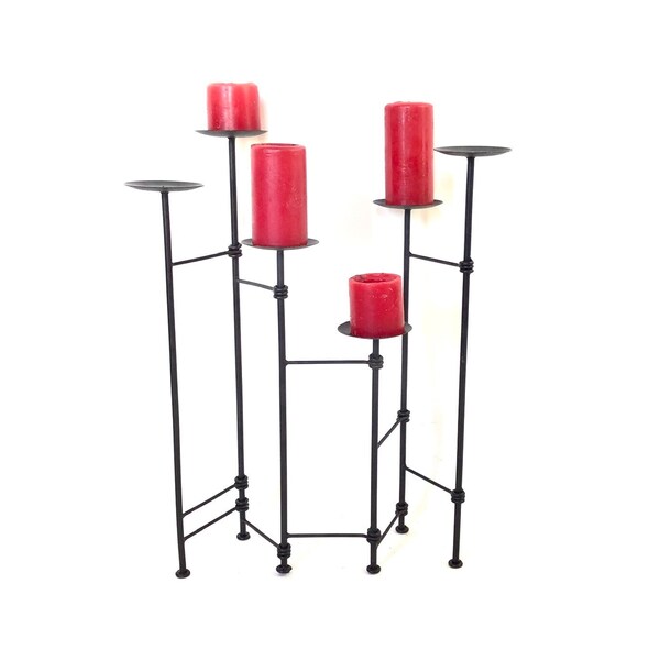 Tall Standing Candle Stand Etsy