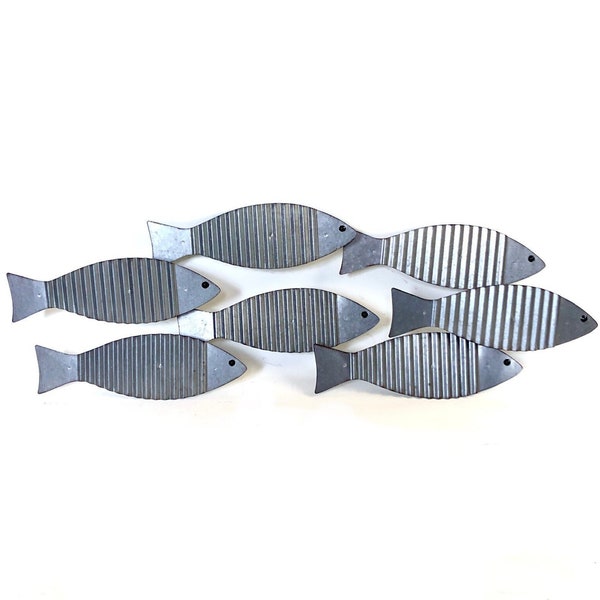 Metal Fish Art Etsy