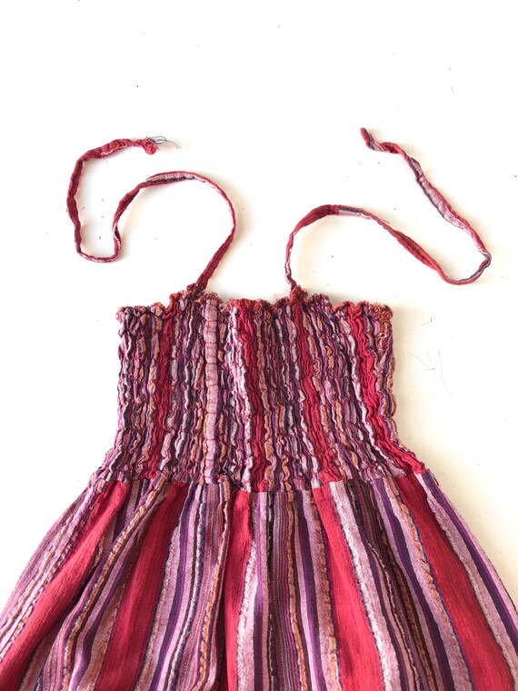 Vintage little girls HIPPIE Boho DRESS Girls size Sma… Gem