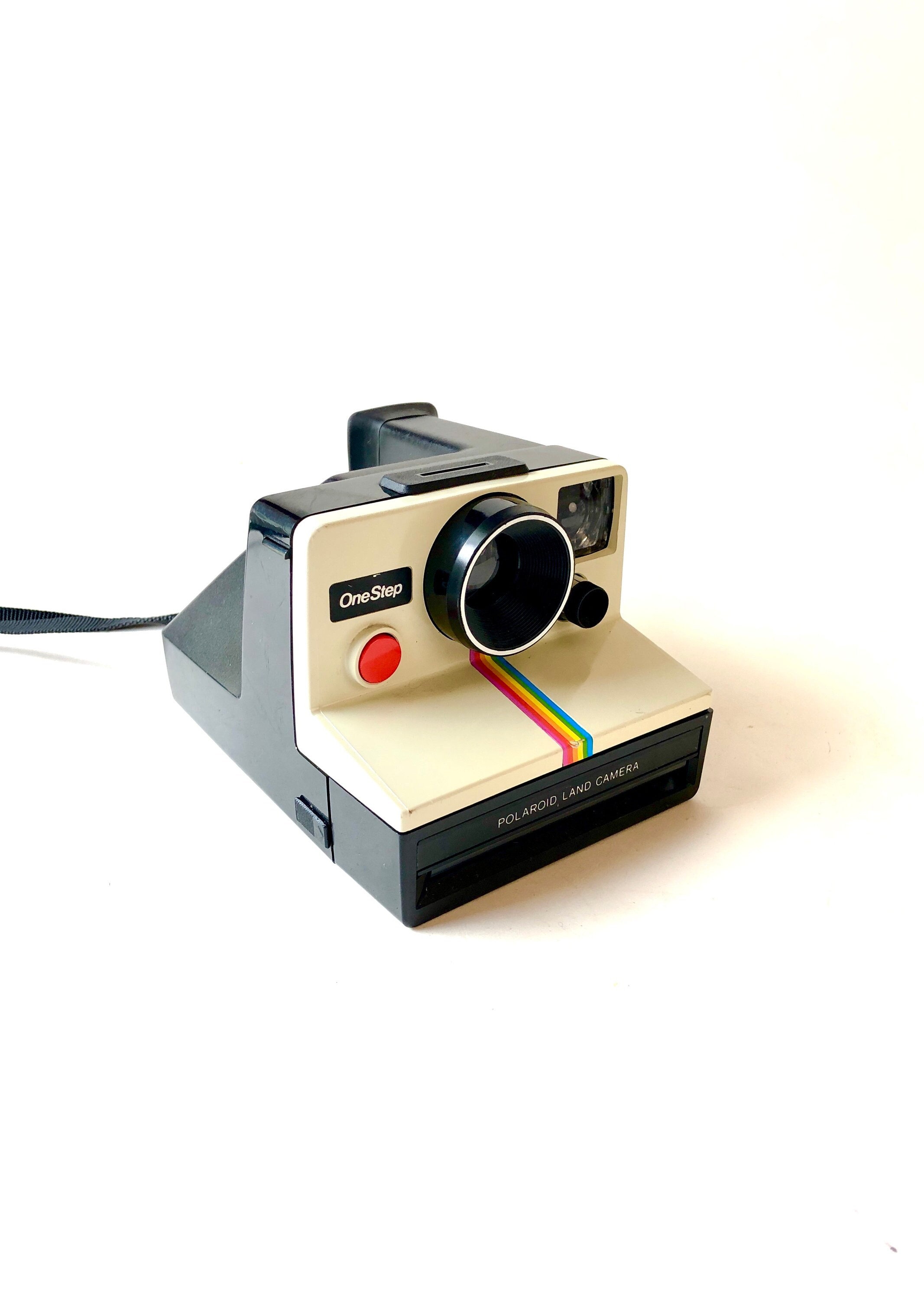 Polaroid 635 CL Supercolor Red Stripes Instant Film Vintage Camera Pol