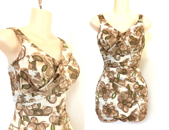 Vintage 50s 60s CATALINA SWIMSUIT womens size Medi