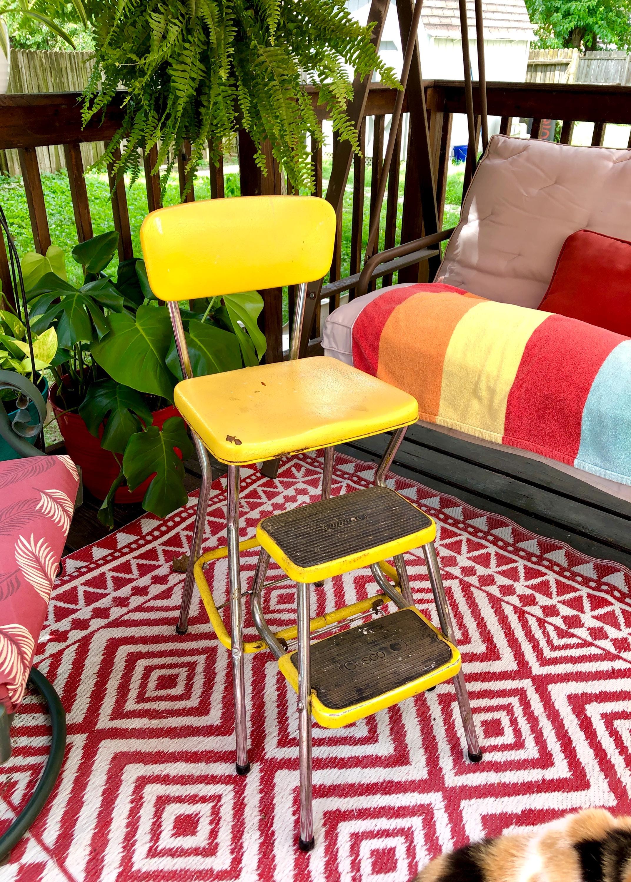 1950s Cosco Kitchen Step Stool - Etsy