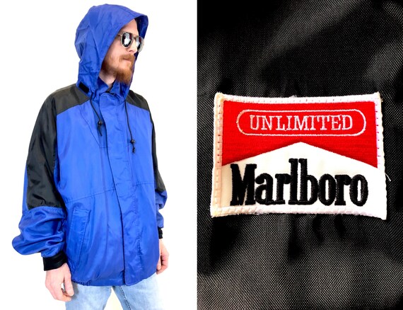marlboro hoodie black