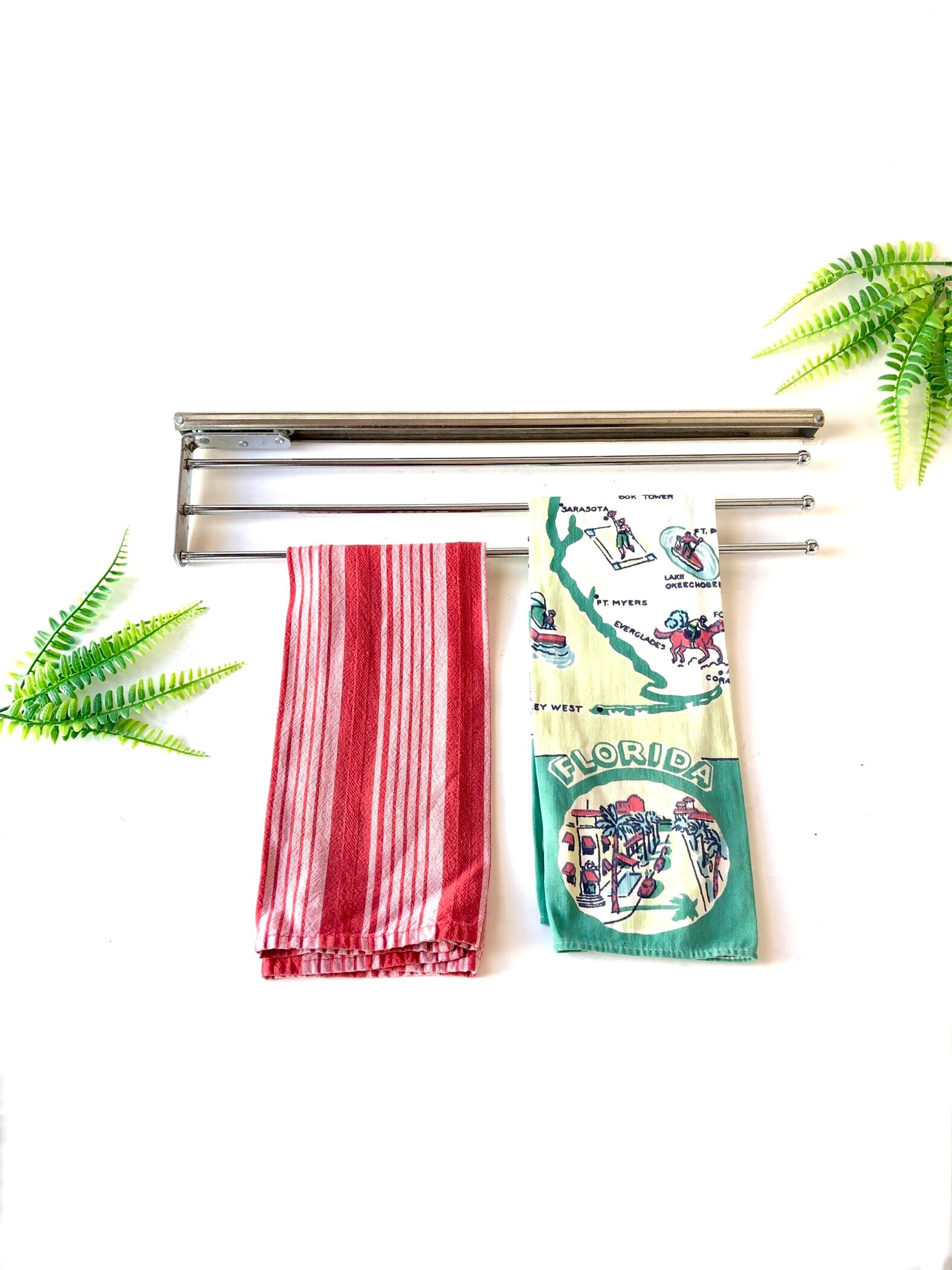 Mid Century Modern Towel Rack Etsy