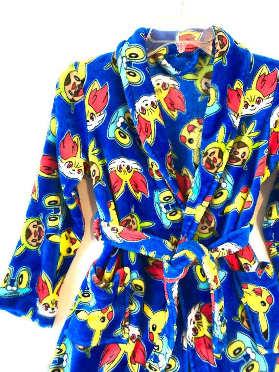 Vintage kids POKÉMON bath ROBE Pikachu boys girls chi… Gem