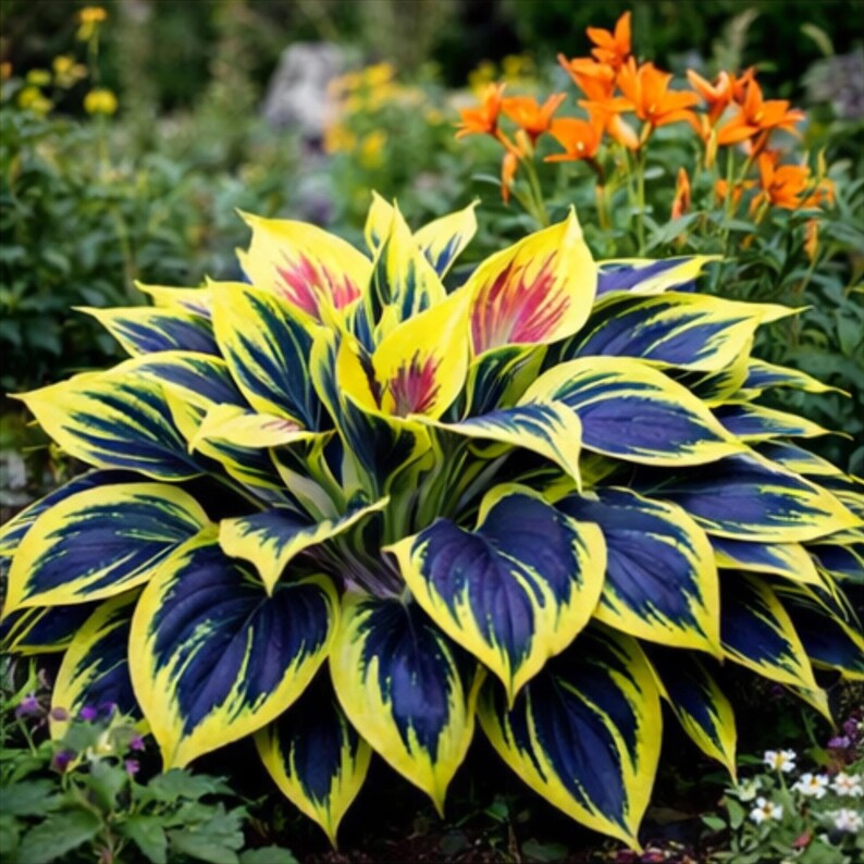 May Hosta Exotic Hosta Seeds Mix – Bold Colorful Shade Plants for Gardens - Etsy