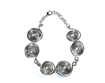 Whimsical Swirl Bracelet