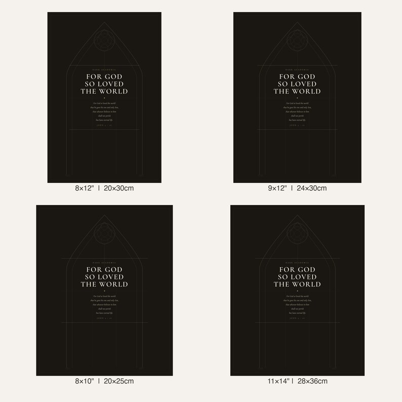 03_what_you_get dark academia john 3 16 print