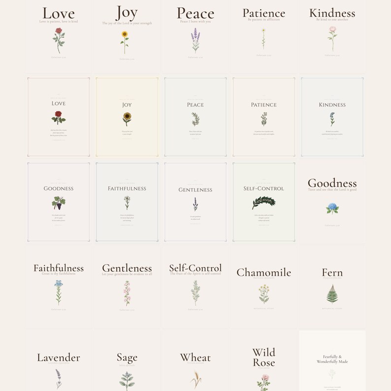 Christian Wall Art Bundle 25 Scripture Prints Bible Verse Printable Gallery Wall Set, in curated gallery wall collection of coordinated Christian scripture prints in matching aesthetic, displayed in a beautifully styled modern living room above a warm wooden sideboard with soft natural light creating gentle shadows on the frame, — a meaningful christian dad gift and beautiful Christian home decor