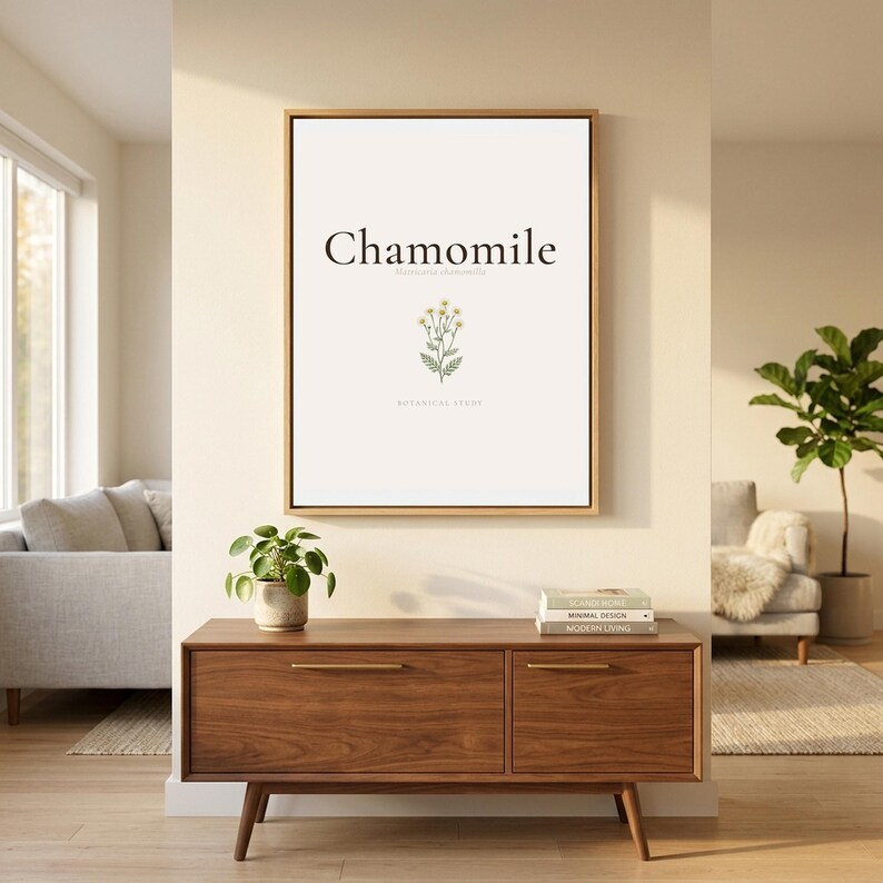 Vintage Botanical Print Set, Neutral Floral Gallery Wall Art (Digital Download) — shelf mockup leaning on wood shelf with decorative items. This botanical, vintage christian scripture wall art print features beautiful serif typography on warm cream background. digital download printable for home office bedroom living room gallery wall decor. Perfect christian gift idea from TheFramedVerse on Etsy.