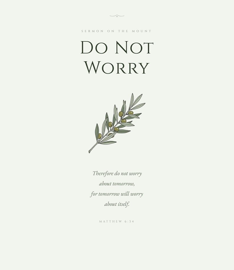 Look at the Birds Matthew 6:26 Sermon on the Mount Scripture Print, vintage botanical sparrow on branch in sage green, christian wall art bible verse poster, aesthetic christian floral scripture, minimalist sage green decor for living room or nursery, digital download printable wall art for modern christian home