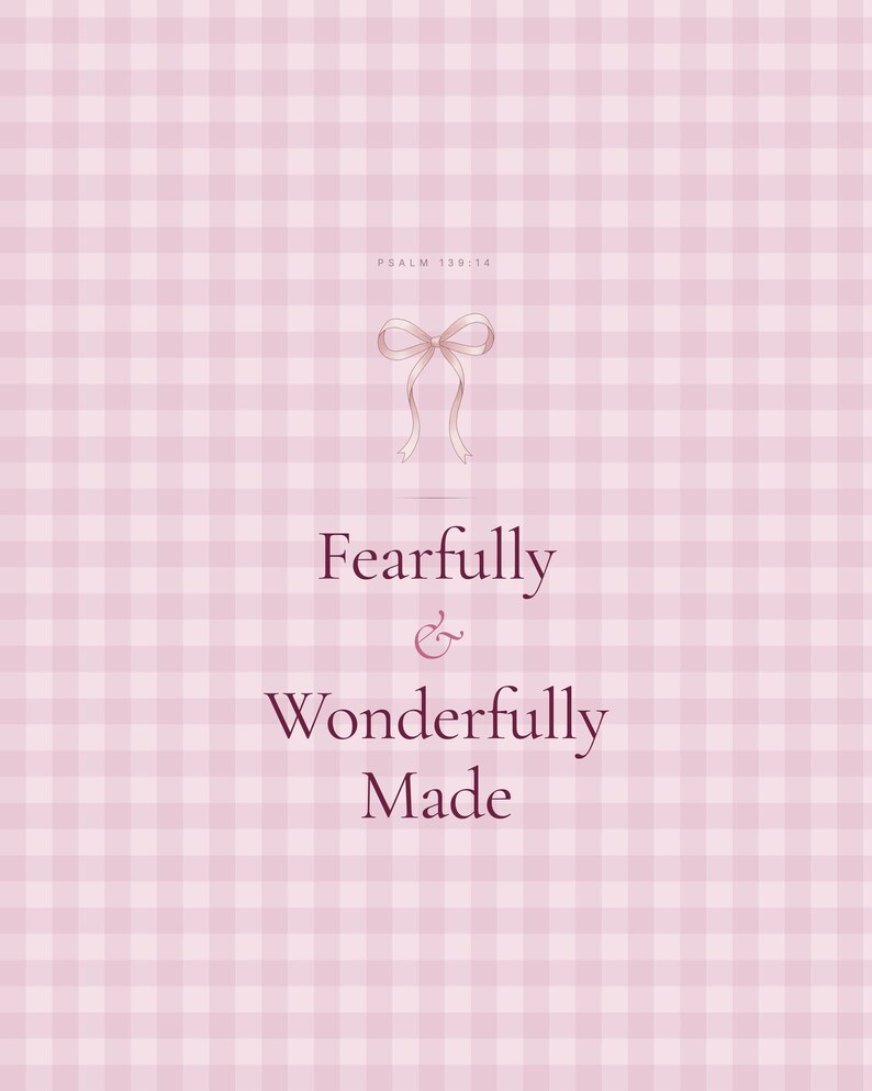 Pink Coquette Christian Wall Art Set of 9 Bible Verse Scripture Print Blush Flor — botanical glass frame mockup with natural light and greenery. This coquette bow, botanical, pink blush christian scripture wall art print features beautiful serif typography on warm cream background. digital download printable for home office bedroom living room gallery wall decor. Perfect christian gift idea fro...