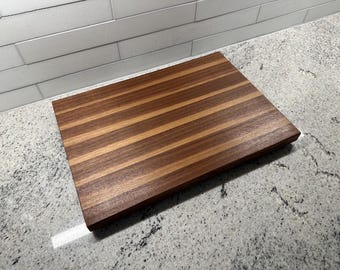 Tabla de cortar grande de nogal