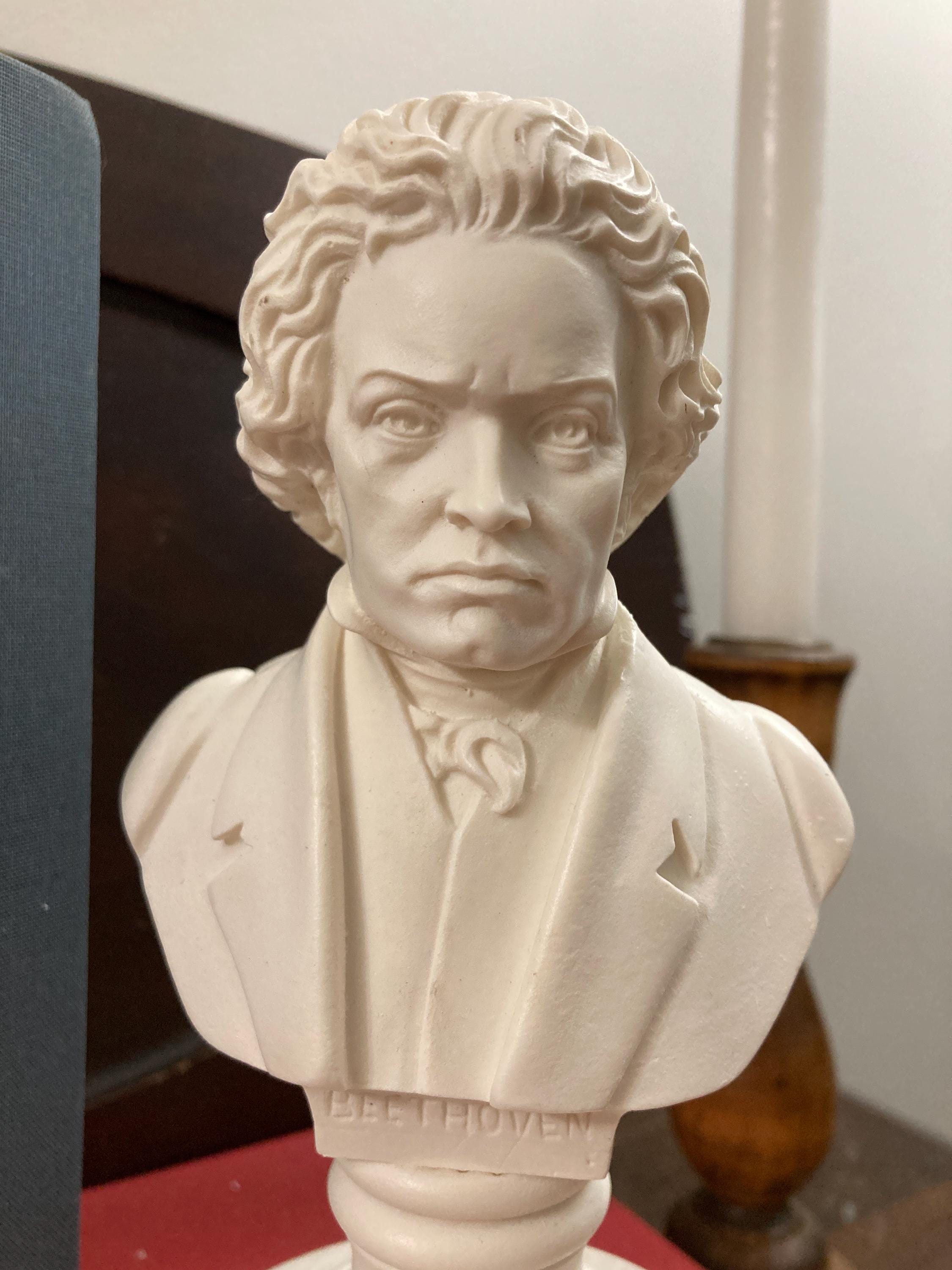 Vintage Beethoven Statue - Etsy