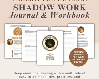 SHADOW WORK Workbook & Journal (Digital Download) | 12-Day Course Companion