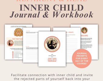 INNER CHILD HEALING Workbook & Journal (Digital Download) | 7-Day Course Companion