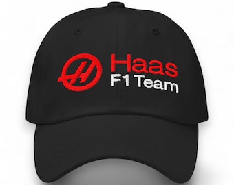 Hass F1 Cap with embroidered logo design