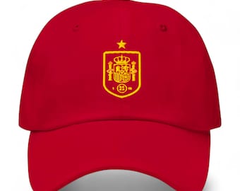 Spain World Cup cap embroidered in Spanish football team crest