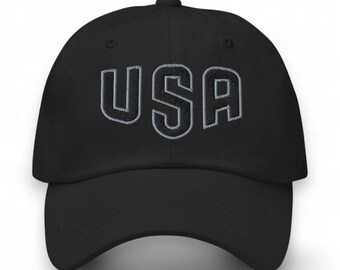 USA World Cup Cap in 3D puff embroidery USA logo design