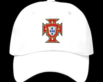 Portugal World Cup cap in embroidered Portuguese football team Shield