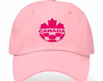 Canada World Cup Cap embroidered in Canadian Football team logo