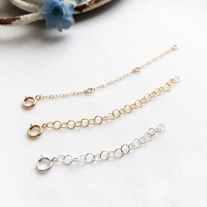 Rallonge de chaîne, collier réglable, rallonge supplémentaire réglable, rallonge supplémentaire réglable, rallonge de collier, rallonge amovible