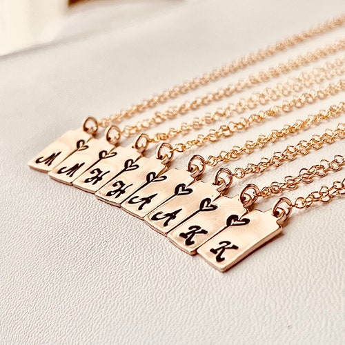 Personalized Necklaces Set Best Friend 