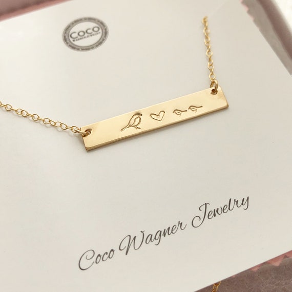 mama bird necklace