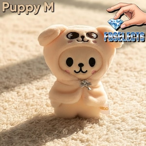 K-Pop Stray Kids SKZOO KARMA Detachable Hood Cape Plush Puppy M