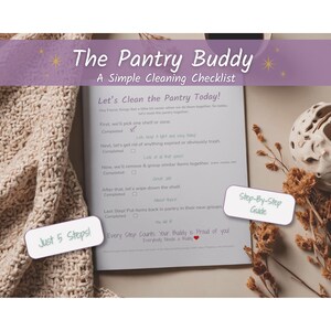 The Pantry Buddy | Gentle 5‑Step Pantry Reset Checklist, ADHD‑Friendly Cleaning Guide