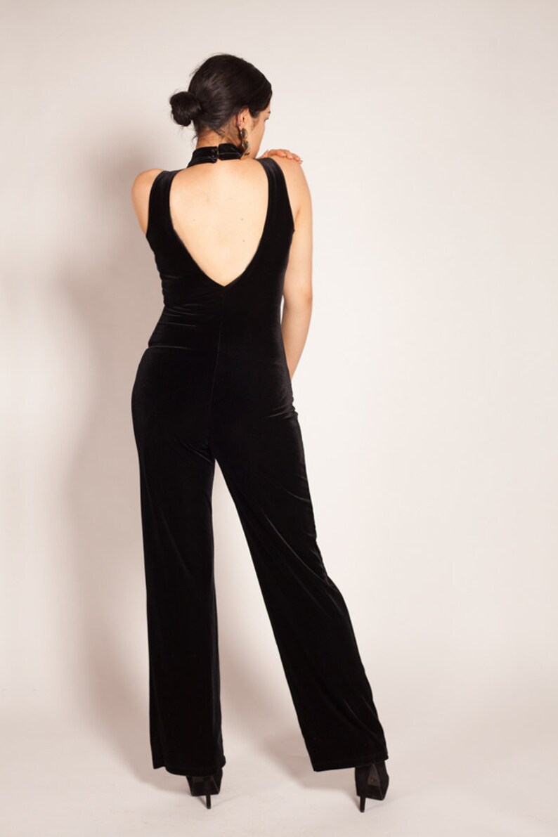 Vintage Koji Yohji bodysuit velvet and sheer Glamorous