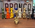 Bronco Horse Flexi Dash Buddy