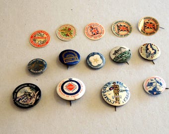 Charity Tin Pins Tickets Comforts Fund TPI Food For Britain