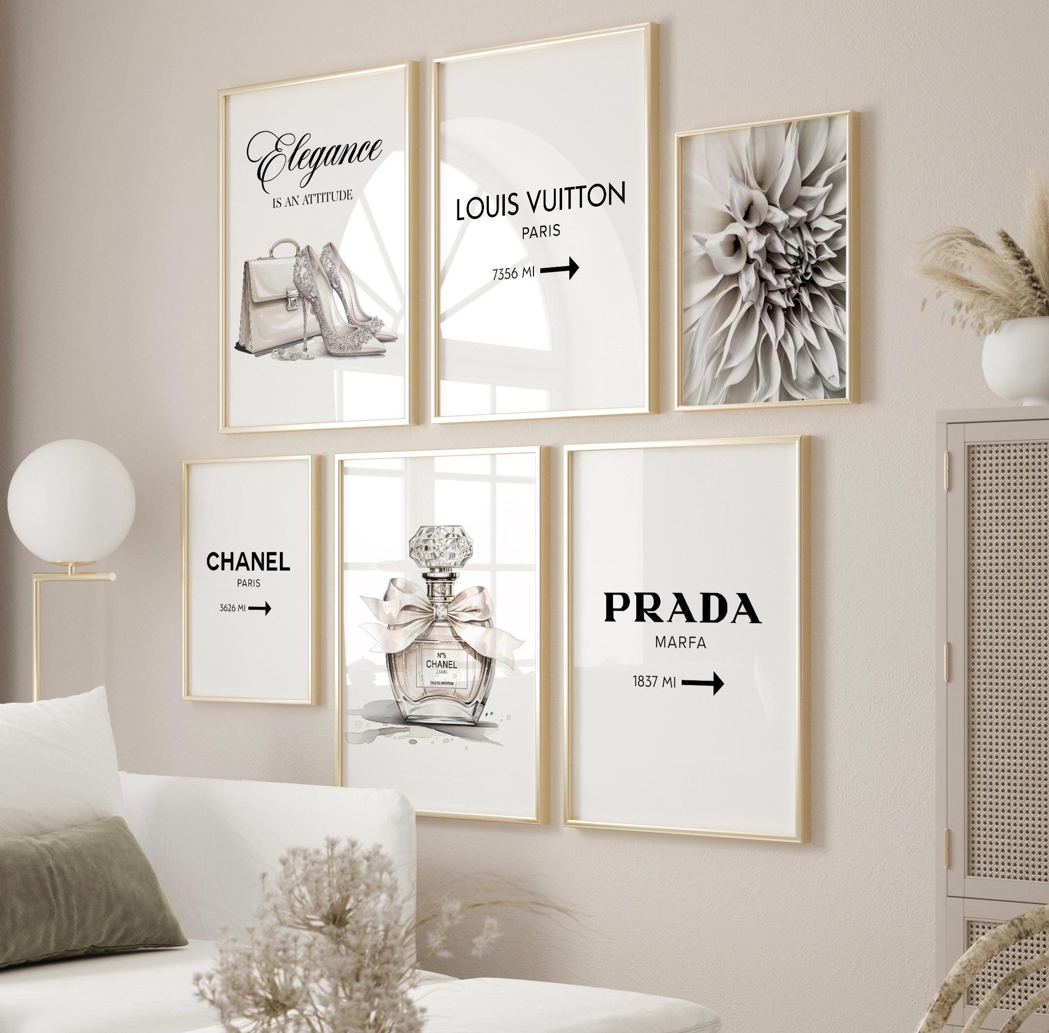 Chanel Wall Art Framed - Etsy Denmark