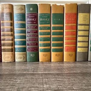 Reader's Digest Condensed Books - 9 various volumes from 1956-1973