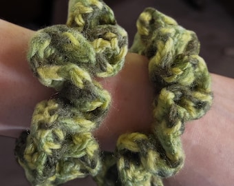 Handmade Crochet Scrunchie Set (Pack of 2)