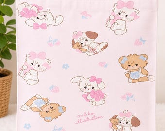 Sweet Picnic Addietude Tote Bag | Soft Pastel Kawaii Everyday Carryall