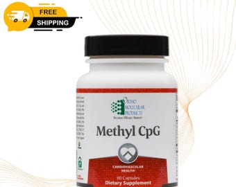 3x Methyl CpG 60 Capsules by Ortho Molecular Products | Methylation Support Supplement