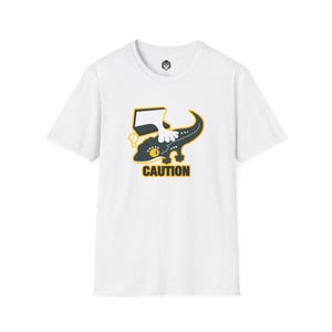 Söt Varning Alligator T-shirt Grafik