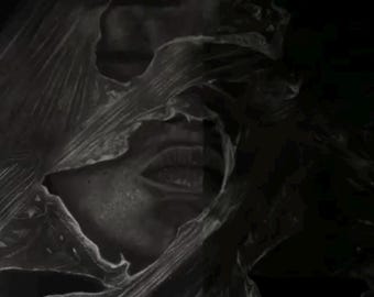 Retrato desenhado à mão em grafite a partir de foto, arte personalizada a lápis, lembrança comemorativa.