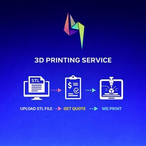 Servicio de impresión 3D FDM: Imprime tu archivo STL / Envía un mensaje a la tienda para solicitar un presupuesto.