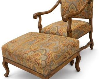 Vintage Guy Chaddock Westbourne Armchair & Ottoman