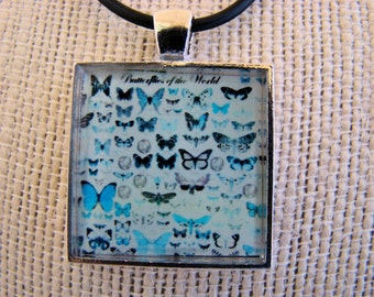 Butterfly Photo Pendant