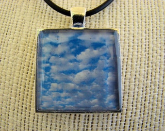 Clouds in the Sky Photo Pendant