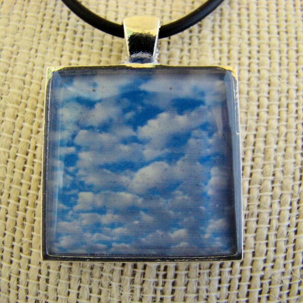 Clouds in the Sky Photo Pendant