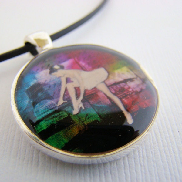 Ballerina Pendant Necklace