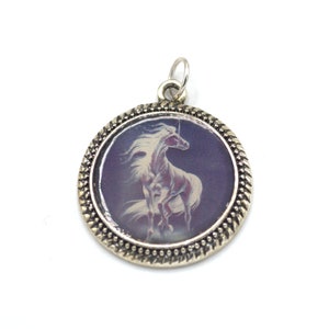 Unicorn Pendant Necklace, Fantasy Jewelry, Gifts for Her